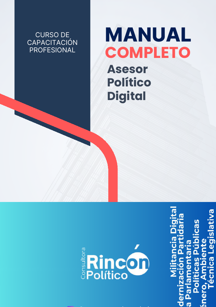 Portada del Manual completo de Asesor Político Digital